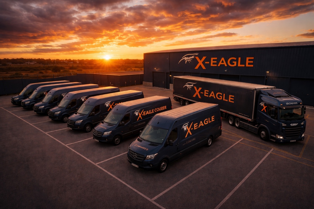 X-Eagle courier fleet lineup
